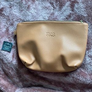 Vegan Leather Makeup Bag